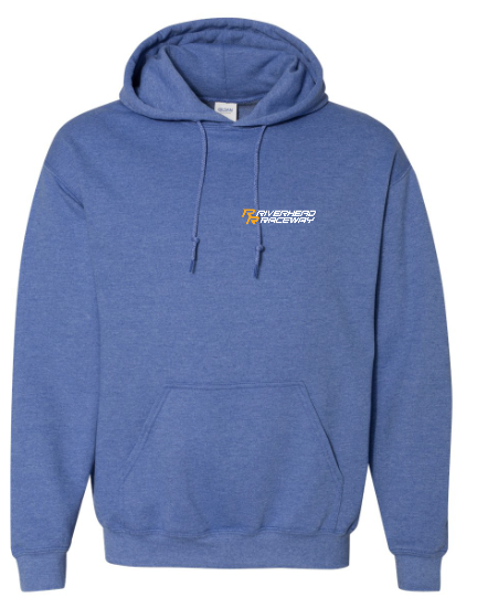 Modified Circle Logo Hooded Sweatshirt - Blue