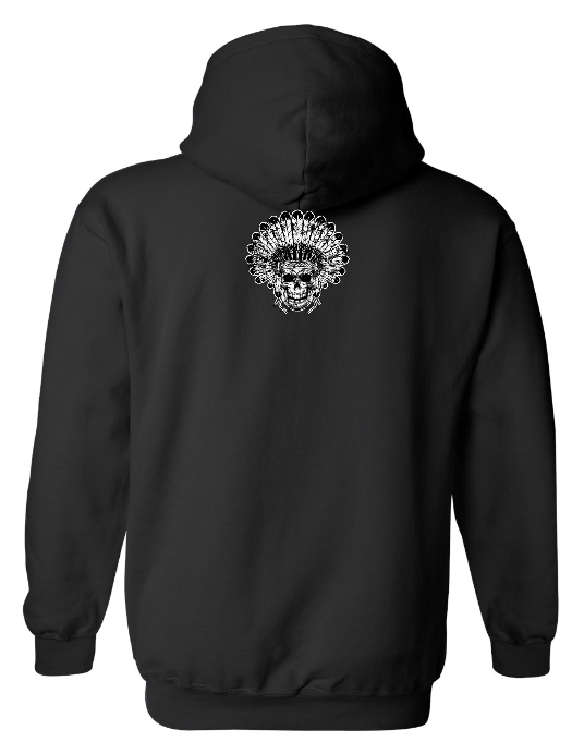 Skull Hoodie - Black