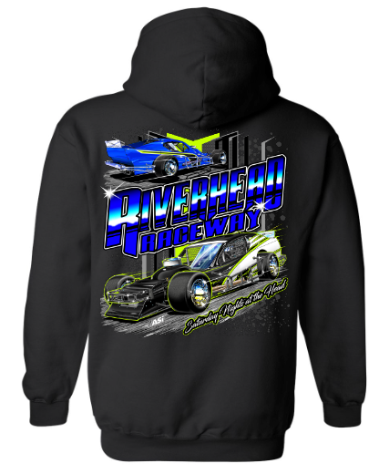 Saturday Night Hooded Sweatshirt - Black