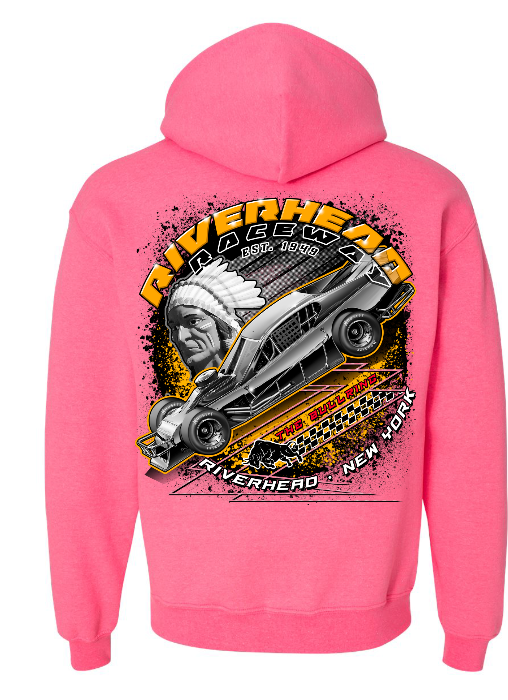 Modified Circle Logo Hooded Sweatshirt - Pink